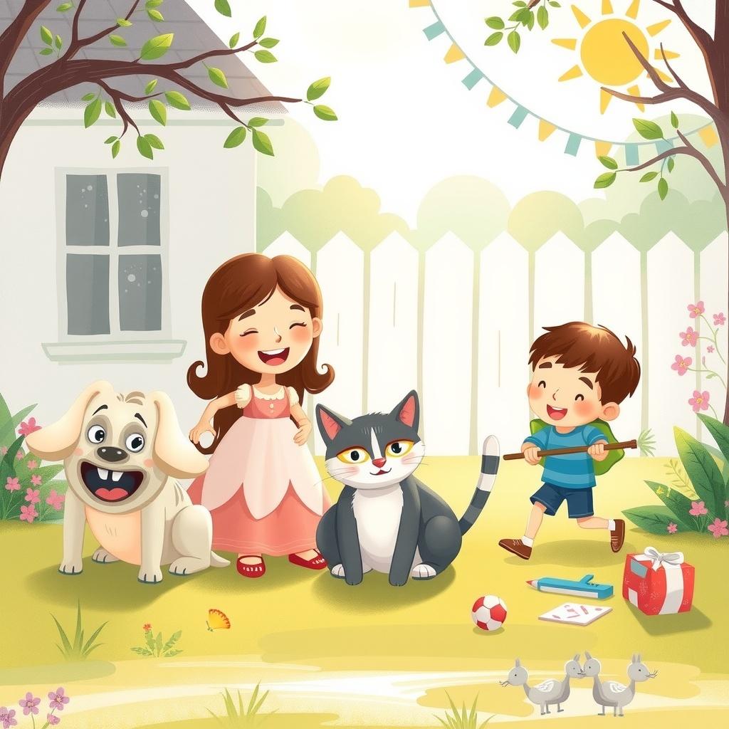 The Adventures of the Twin Boys and Their Pets