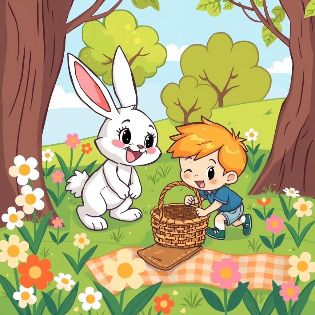 Benny and Bunny and the Lost Picnic Basket