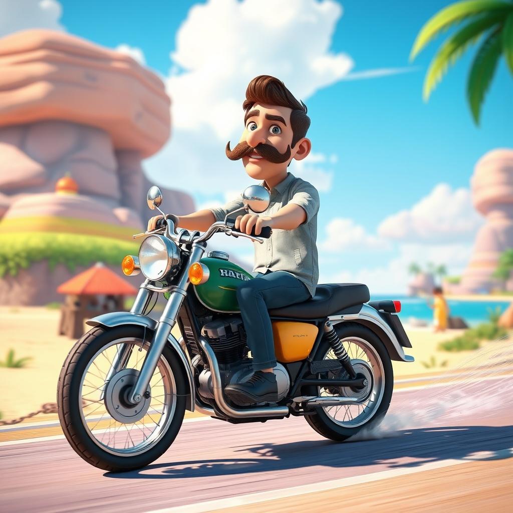 Mustache Man's Marvelous Journey