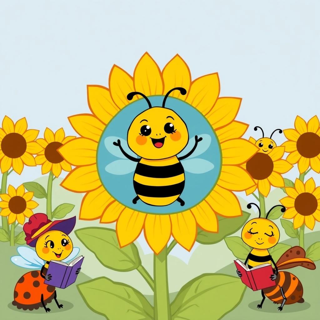 Benny’s Sunflower Library