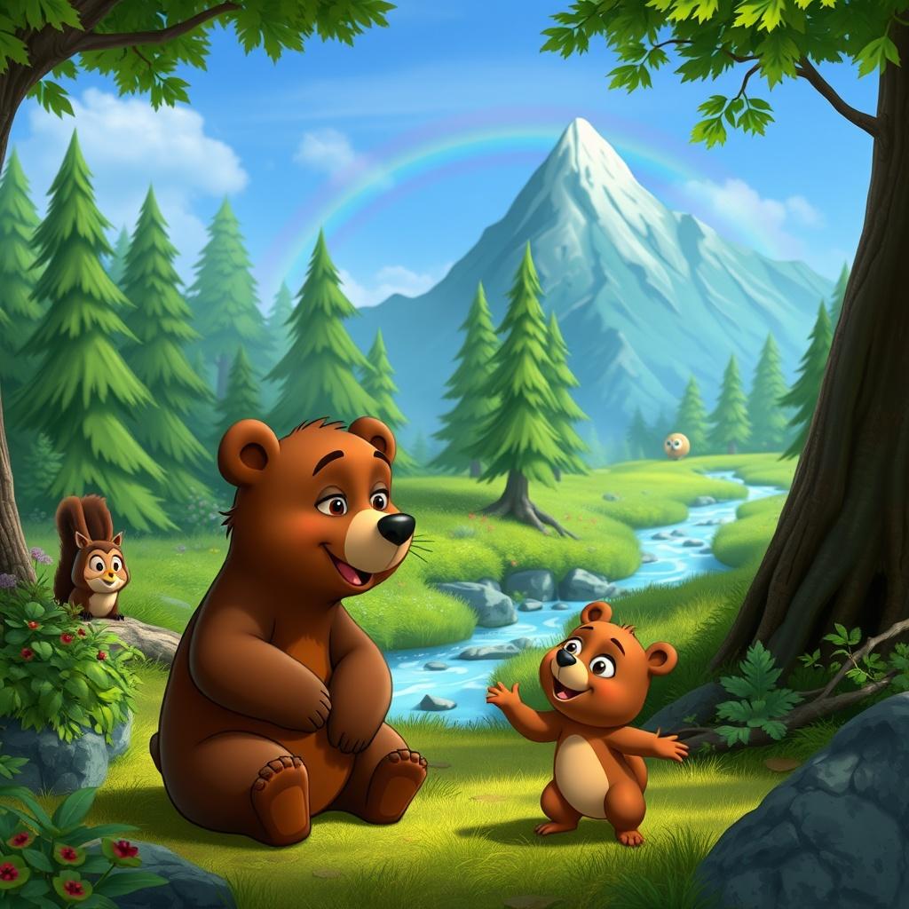 The Joyful Adventure of Mama Bear and Cubbie