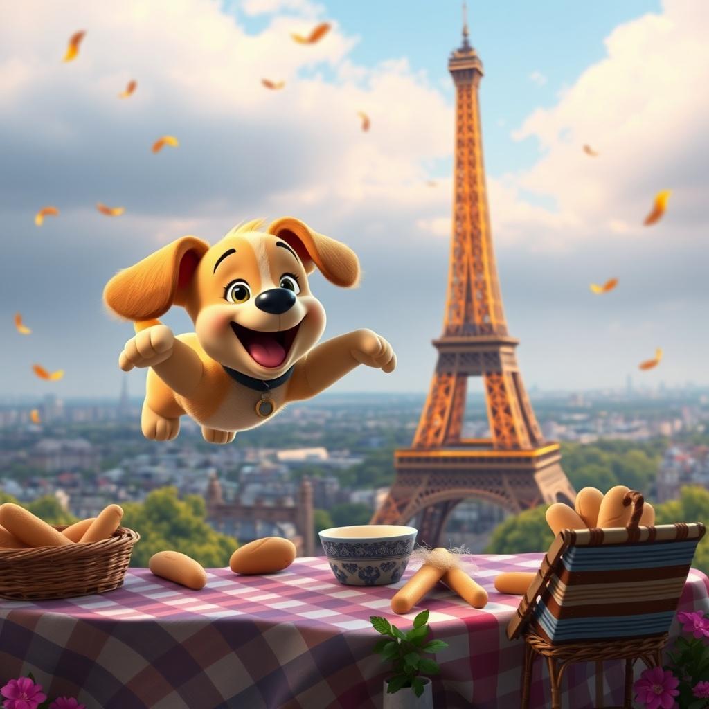 Puppy Lucky Ducky's Parisian Adventure