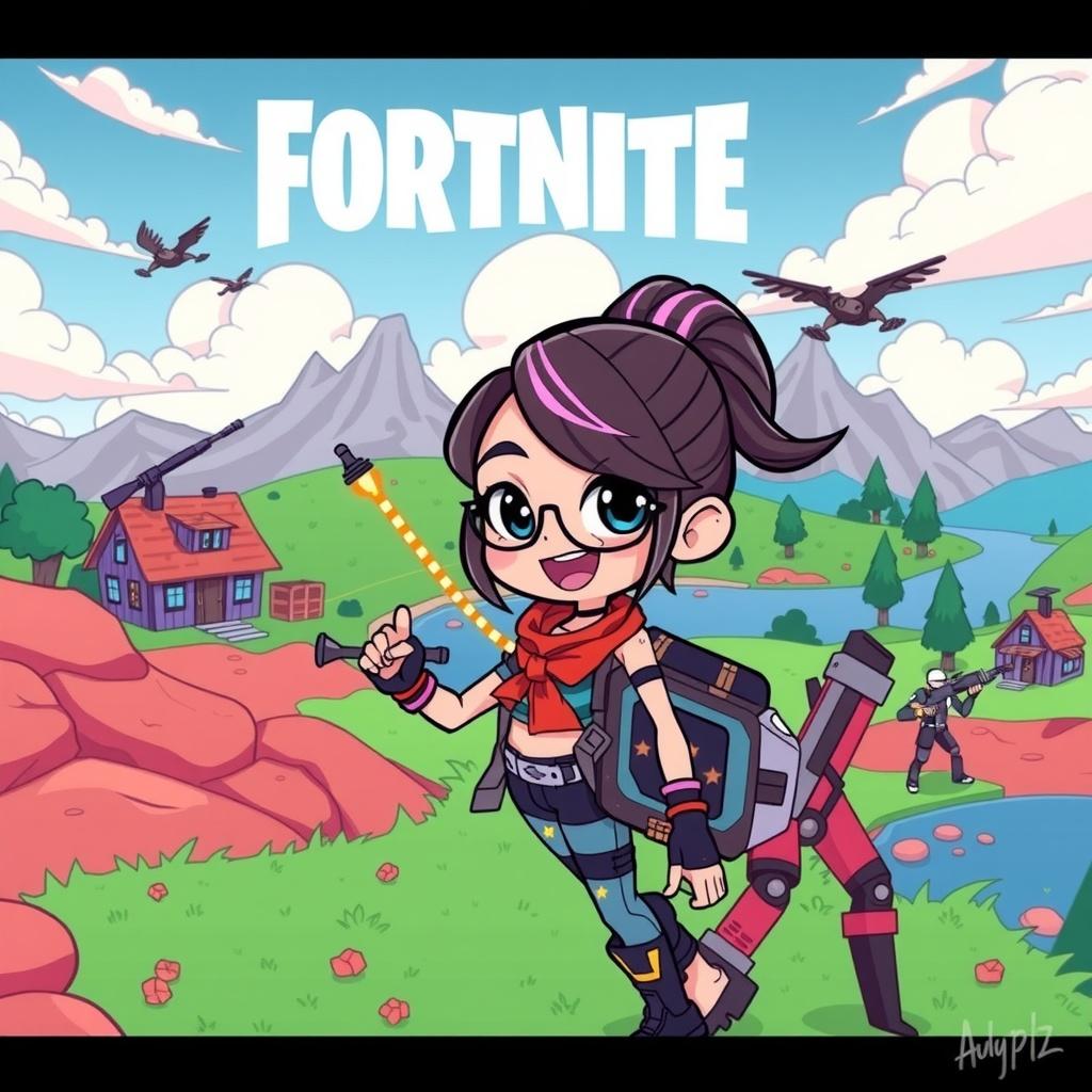 Charli XCX in Fortnite World