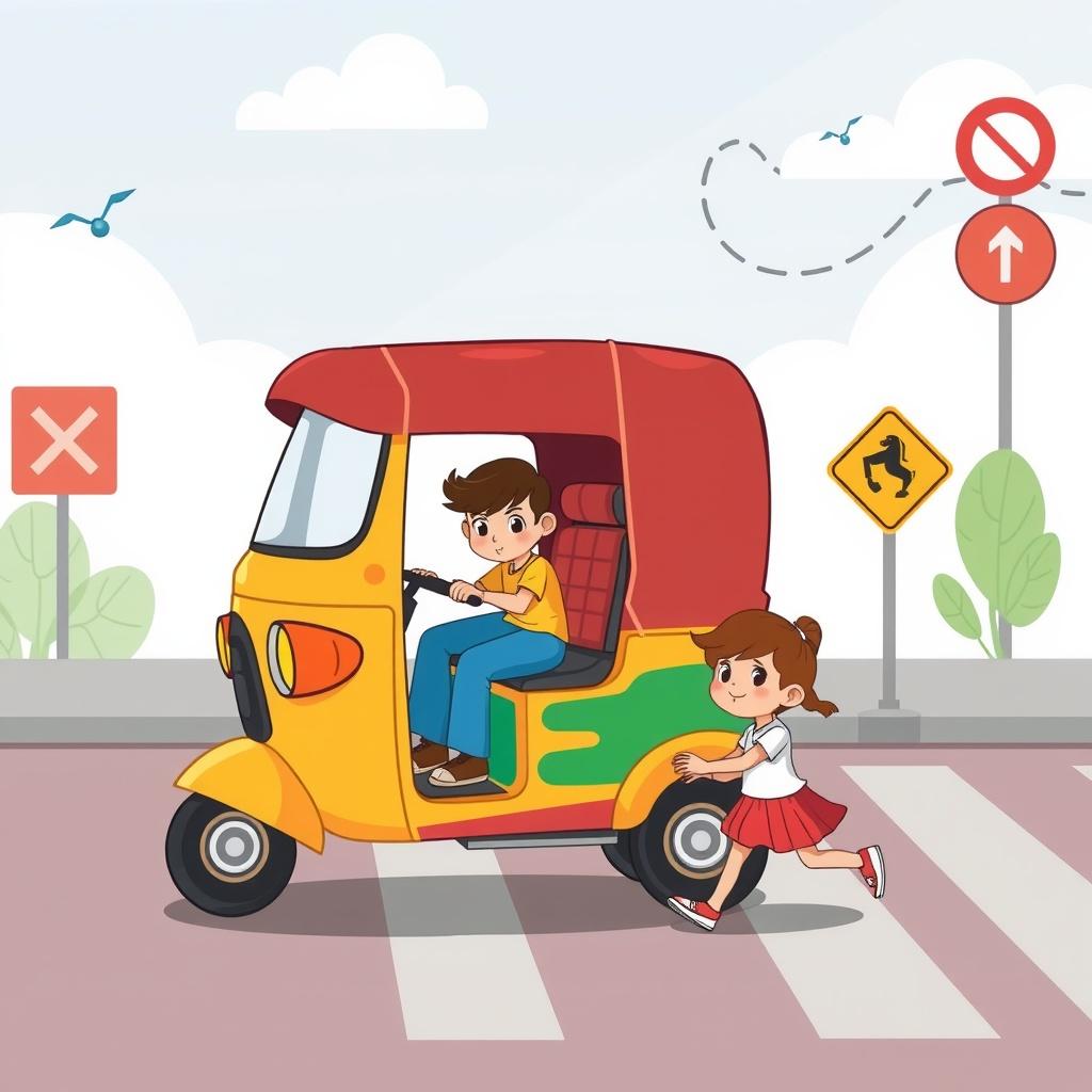 The Little Rickshaw's Adventure