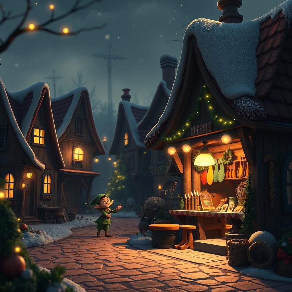 The Elves and the Shoemaker's Village