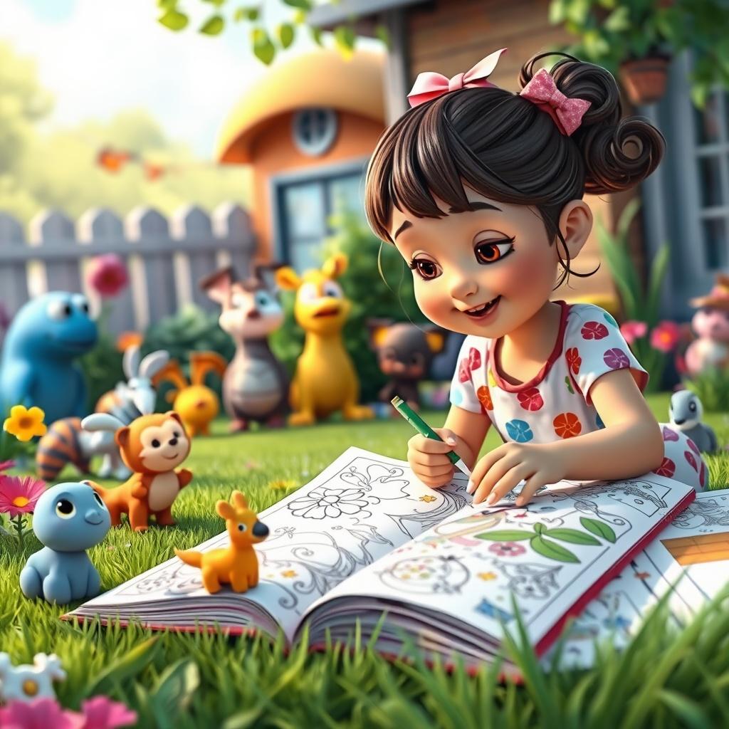 The Enchanted Coloring Book Adventure