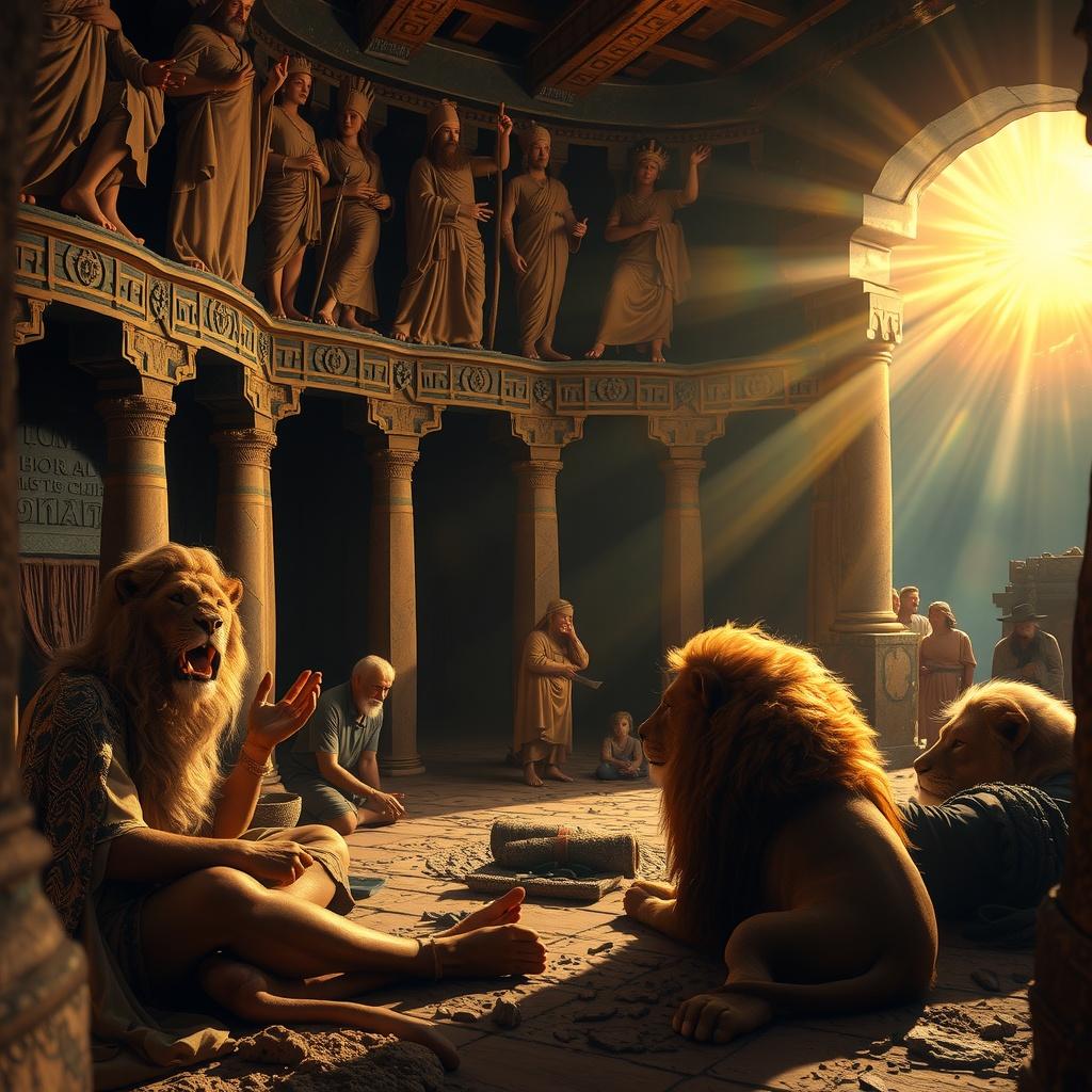 Daniel and the Lions' Den