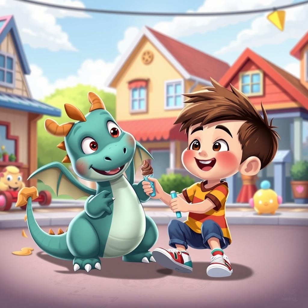 The Friendly Dragon Next Door