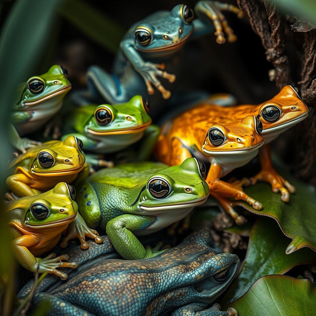 Frogs of the World: A Non-Fiction Exploration
