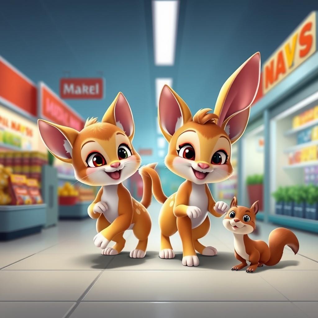 The Adventures of Bambi and Bunny