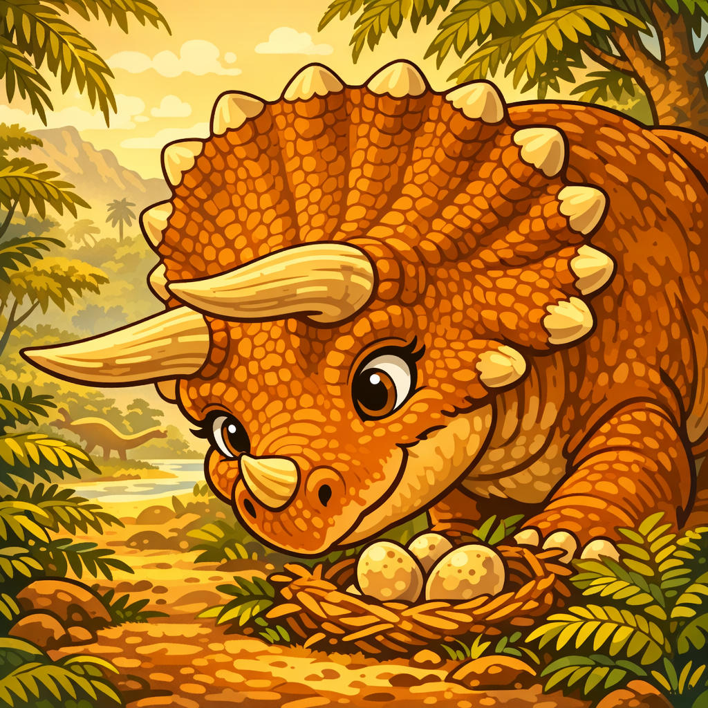 The Triceratops and the Tyrannosaurus: A Prehistoric Tale