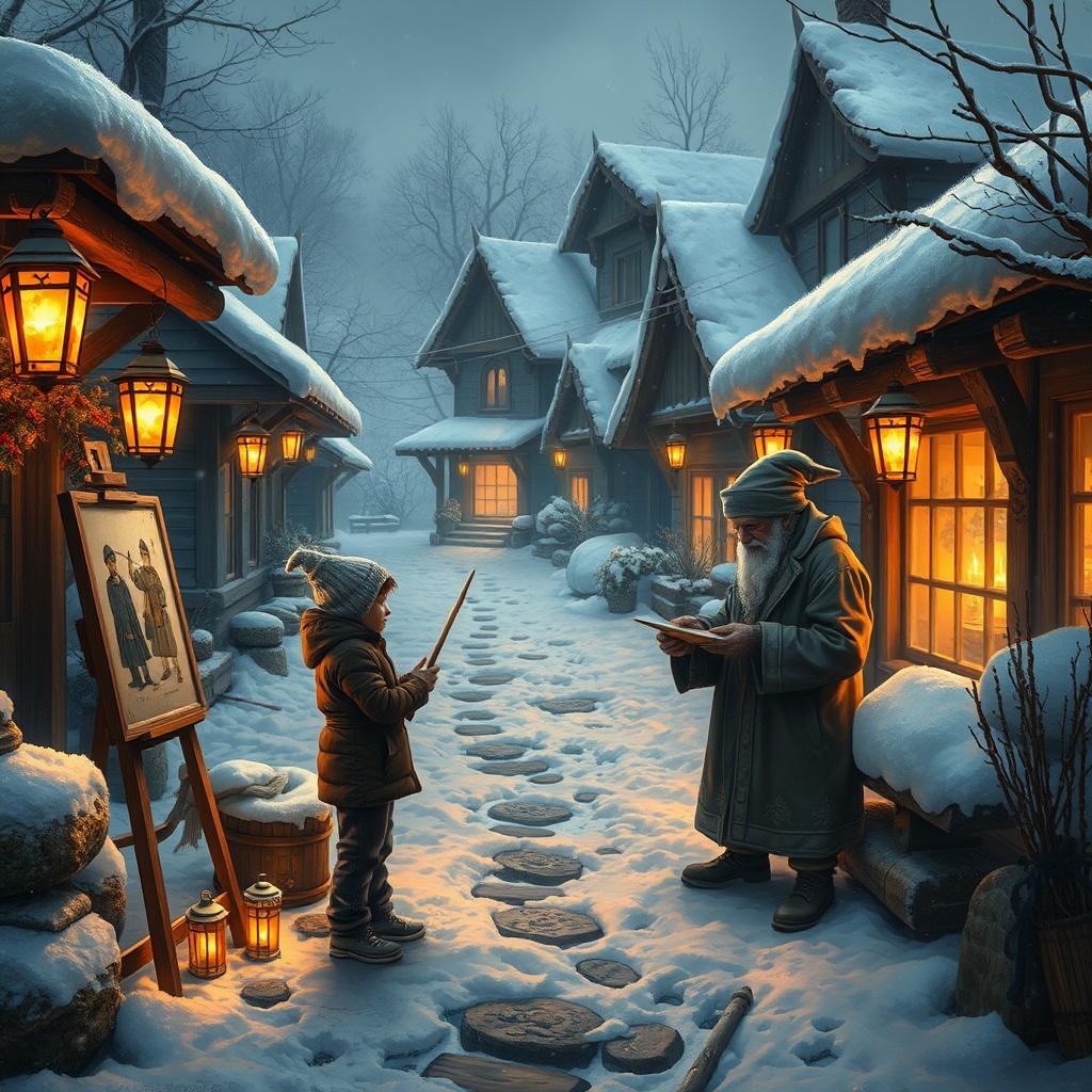 The Village of Snow Lanterns