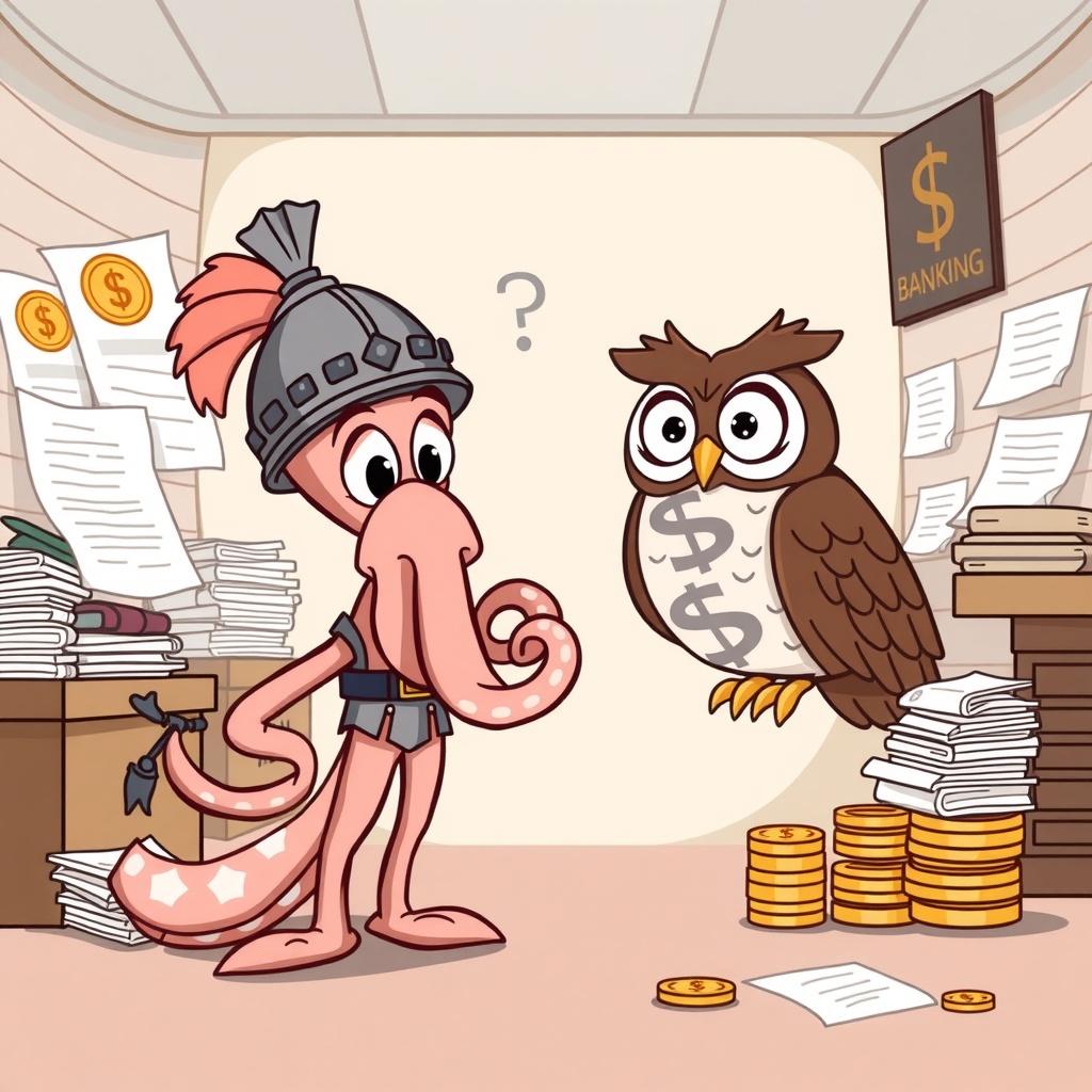 Silly Squid and the Banking Brouhaha