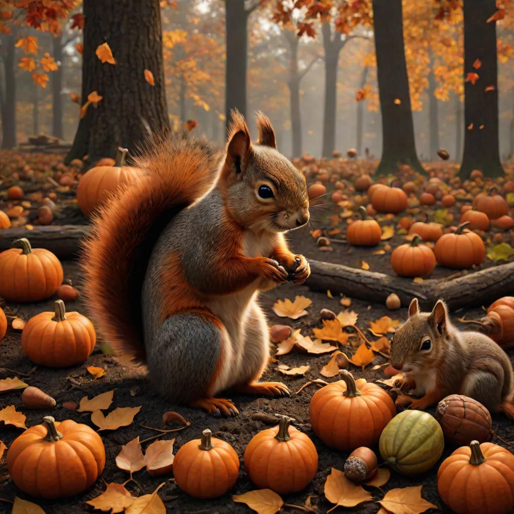 The Fall Festival in Maplewood Park