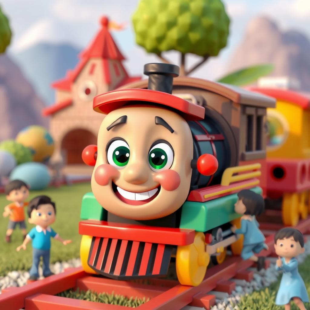 Timmy and the Talking Toy Train