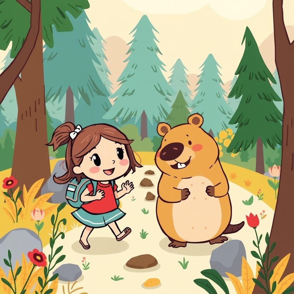 Bella and Capy the Capybara: An Unlikely Adventure