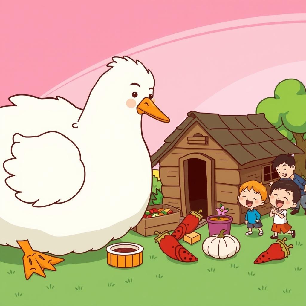 The Enormous White Duck