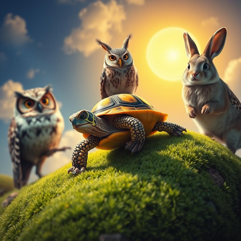 The Little Turtle Who Didn't Give Up