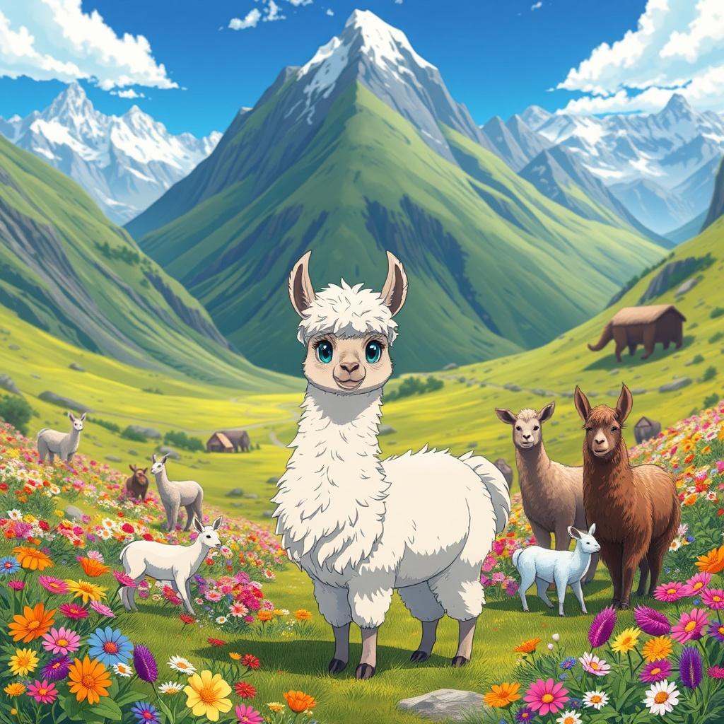 The Journey of Luna the Grey Alpaca