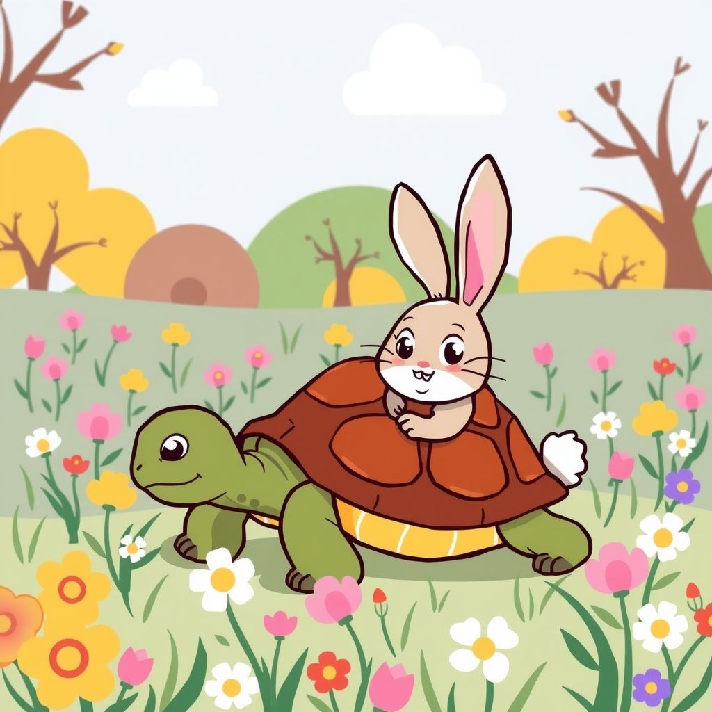 Turtle and Bunny's Adventure | Story.com