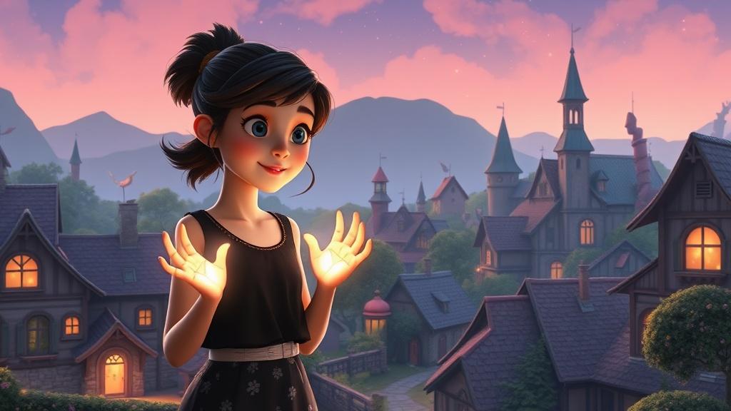 Samantha Eraser and the Whimsical Town