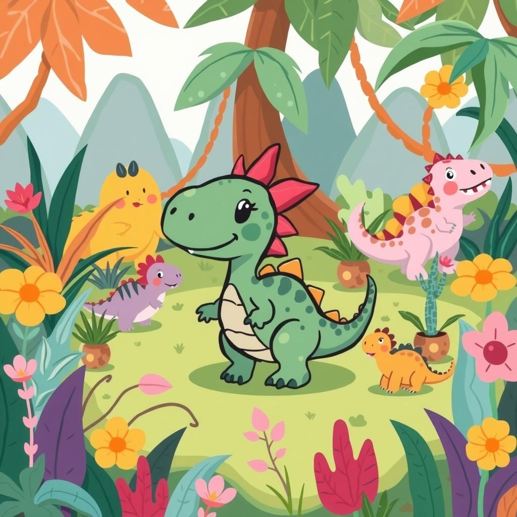 The Little Dino's Adventure