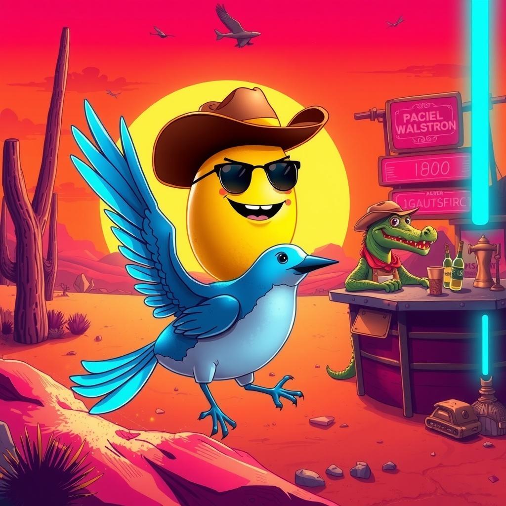 Riding Through the Desert