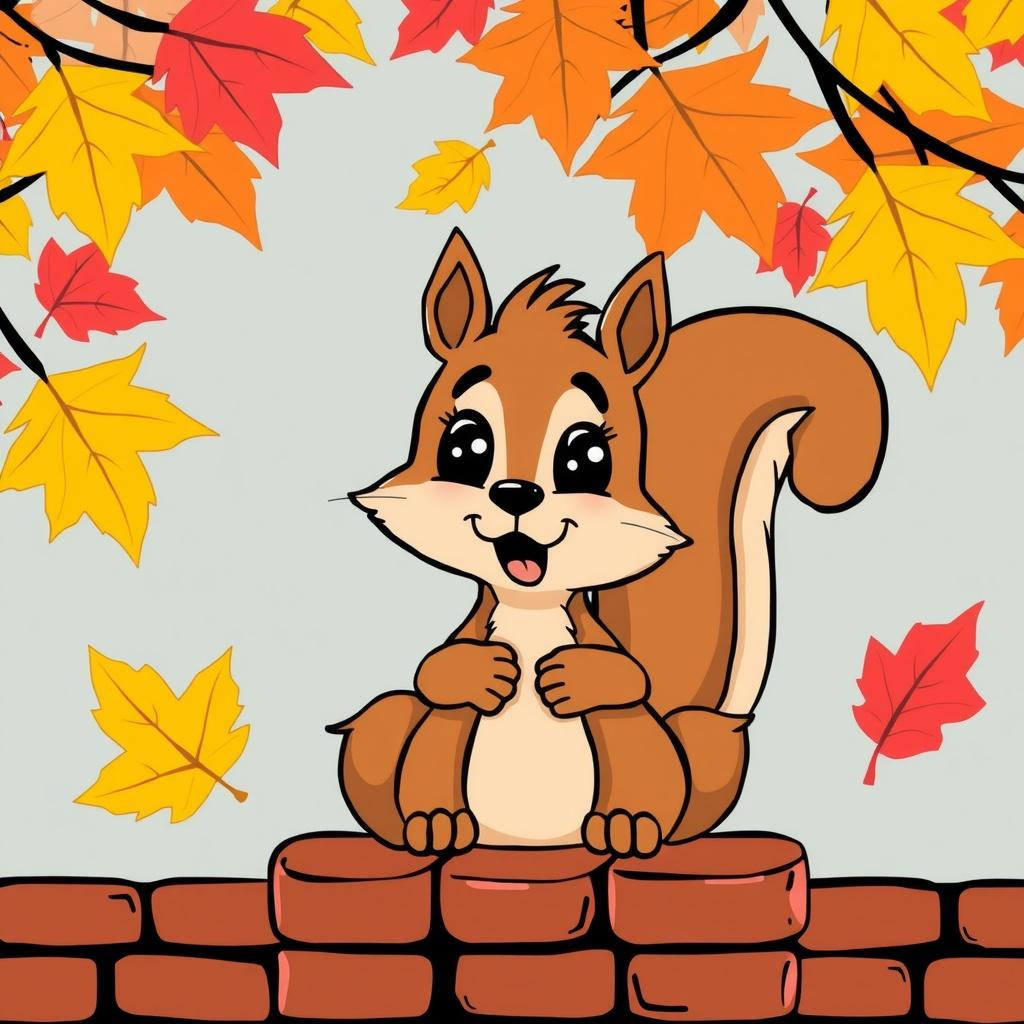The Squirrel's Chimney Adventure