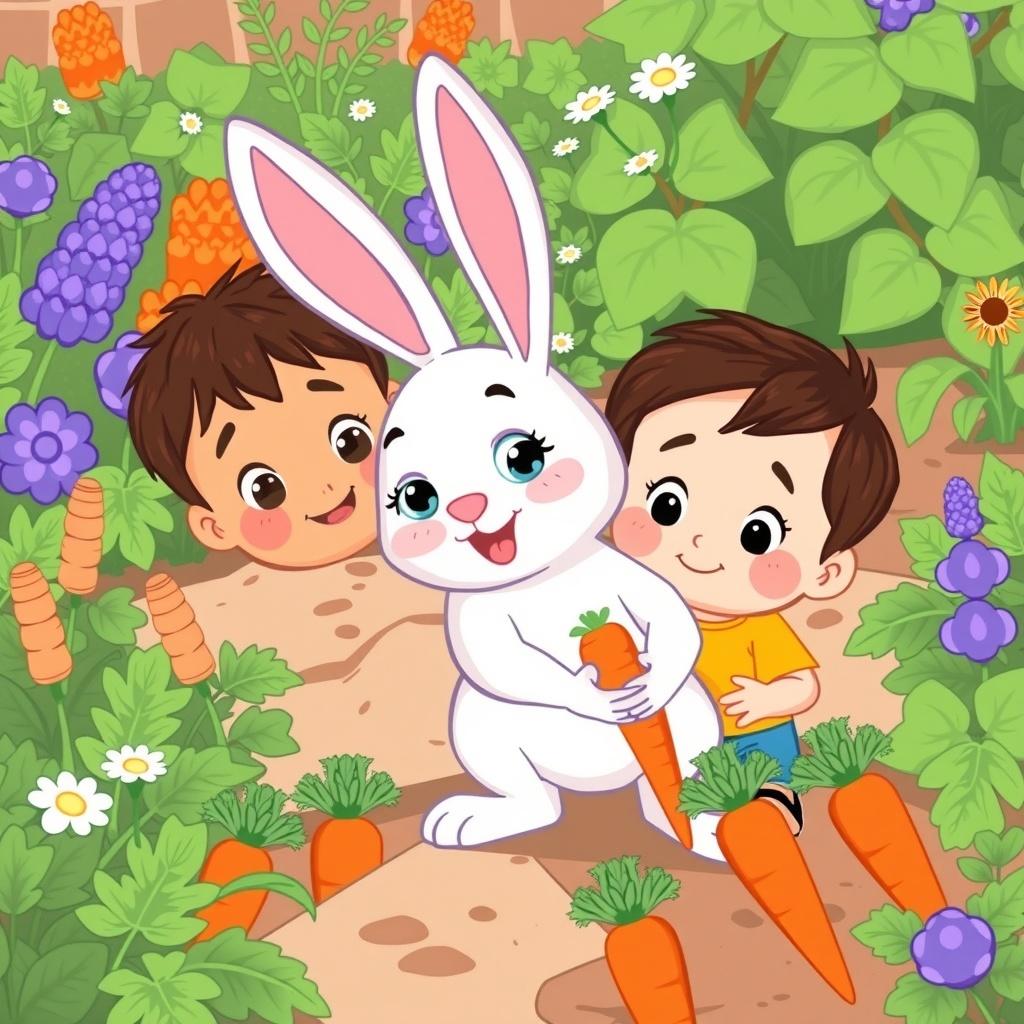 Benny and Bunny's Curious Carrot Quest