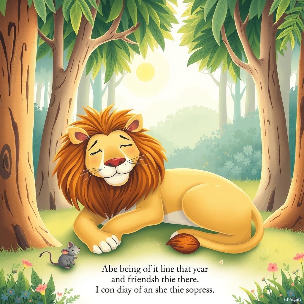 The Lion and the Little Mouse