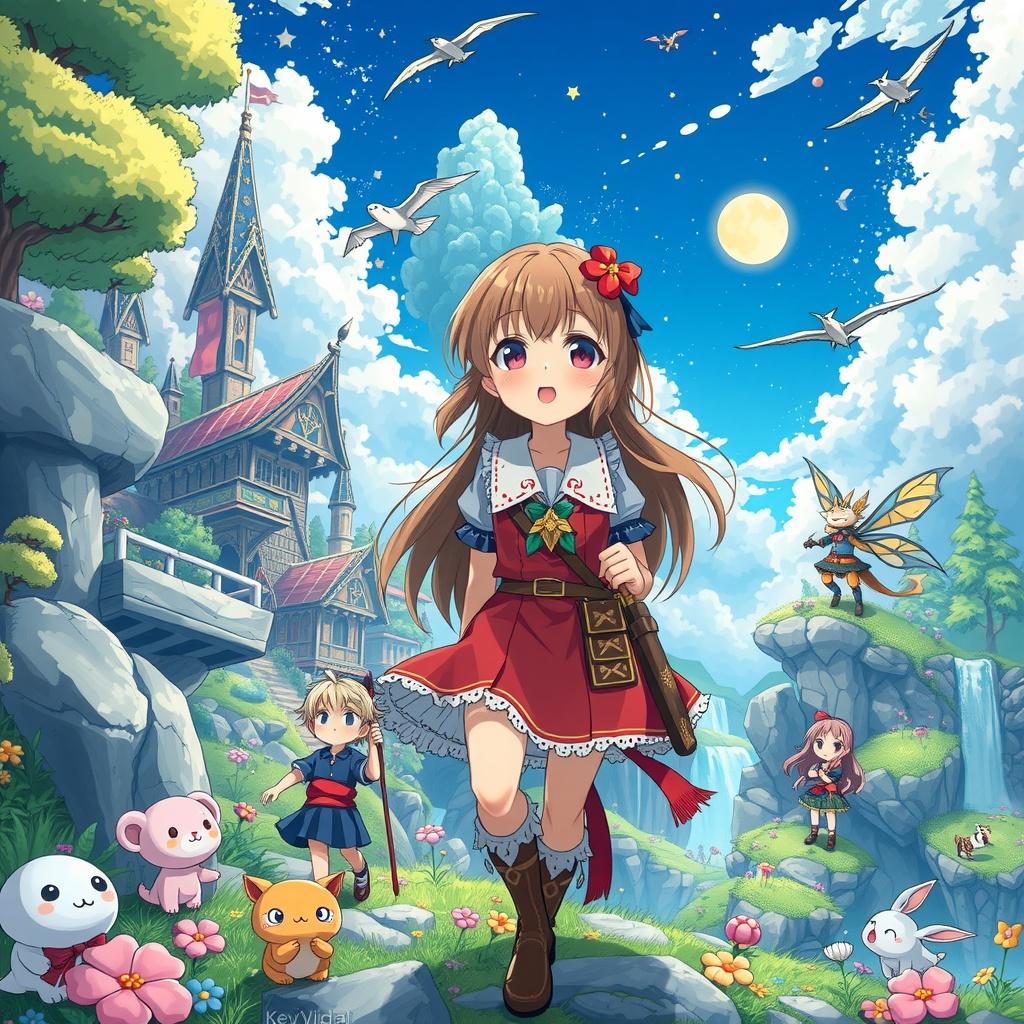 爱冒险的小女孩的神秘旅程 cover image