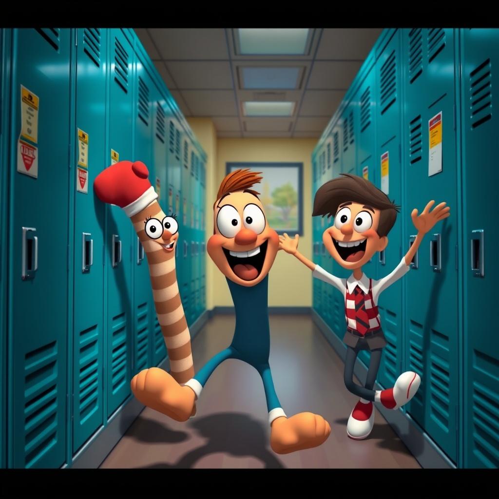 The Prank in the Locker Room