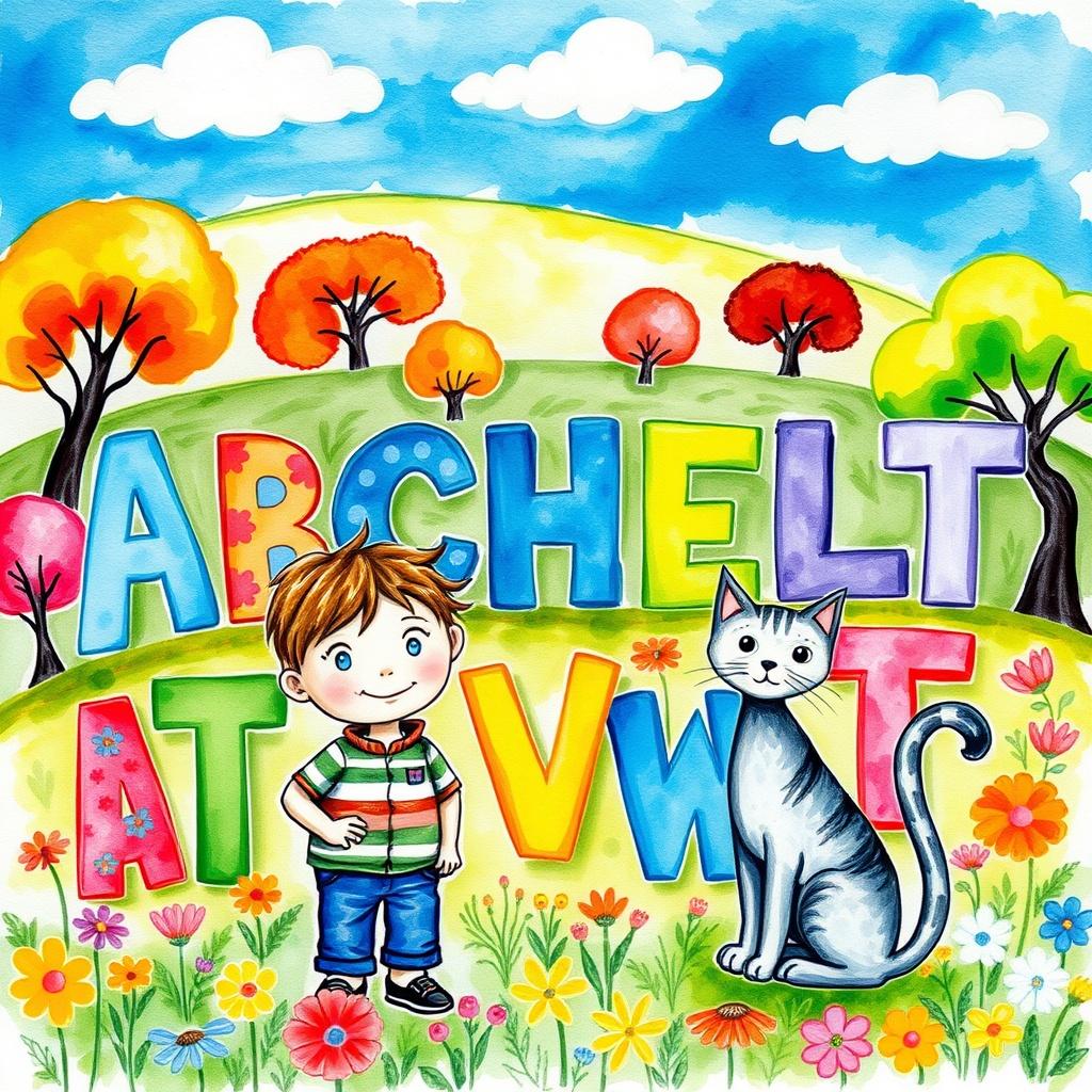 The Colorful Journey of Letters