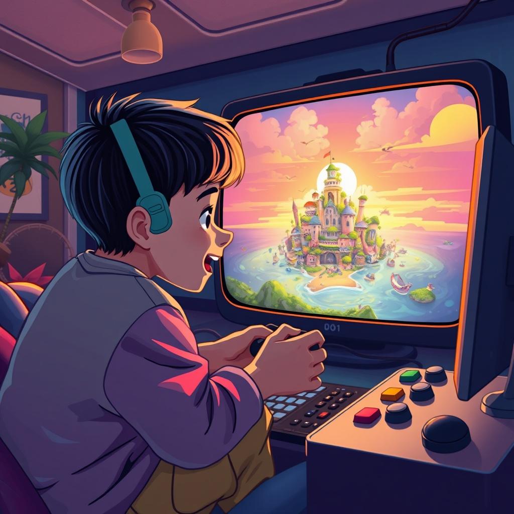The Secret of the Pixel Island