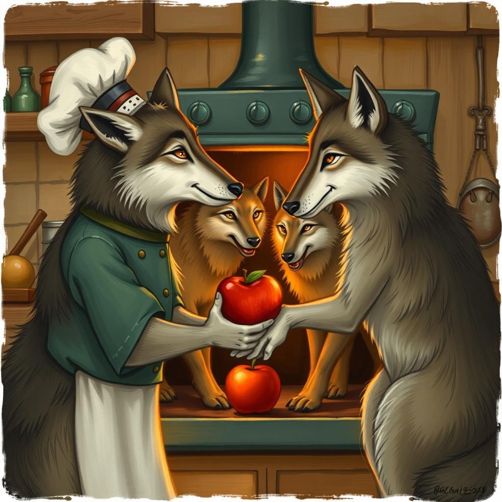 The Wolves' Last Embrace