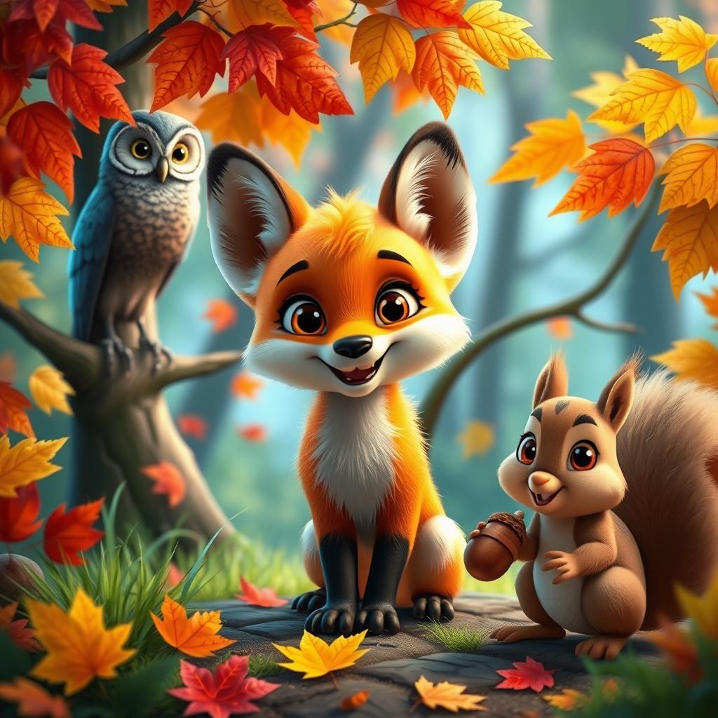 The Journey of Maple the Fox