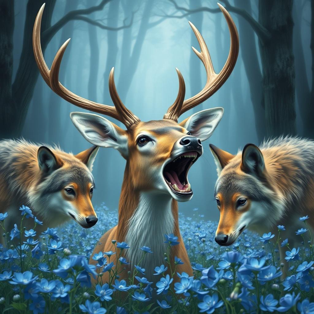 The Blue Flowers’ Hunger