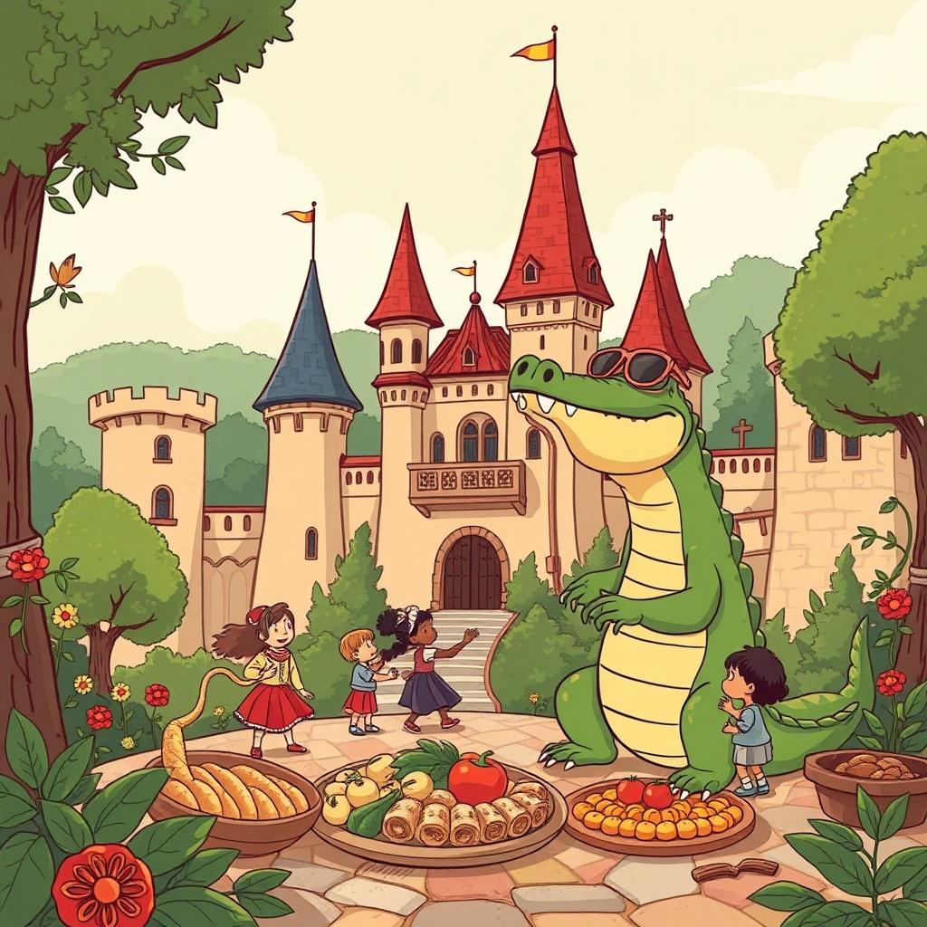 Monkey Mimi and Crocodile Croky's Romanian Adventure