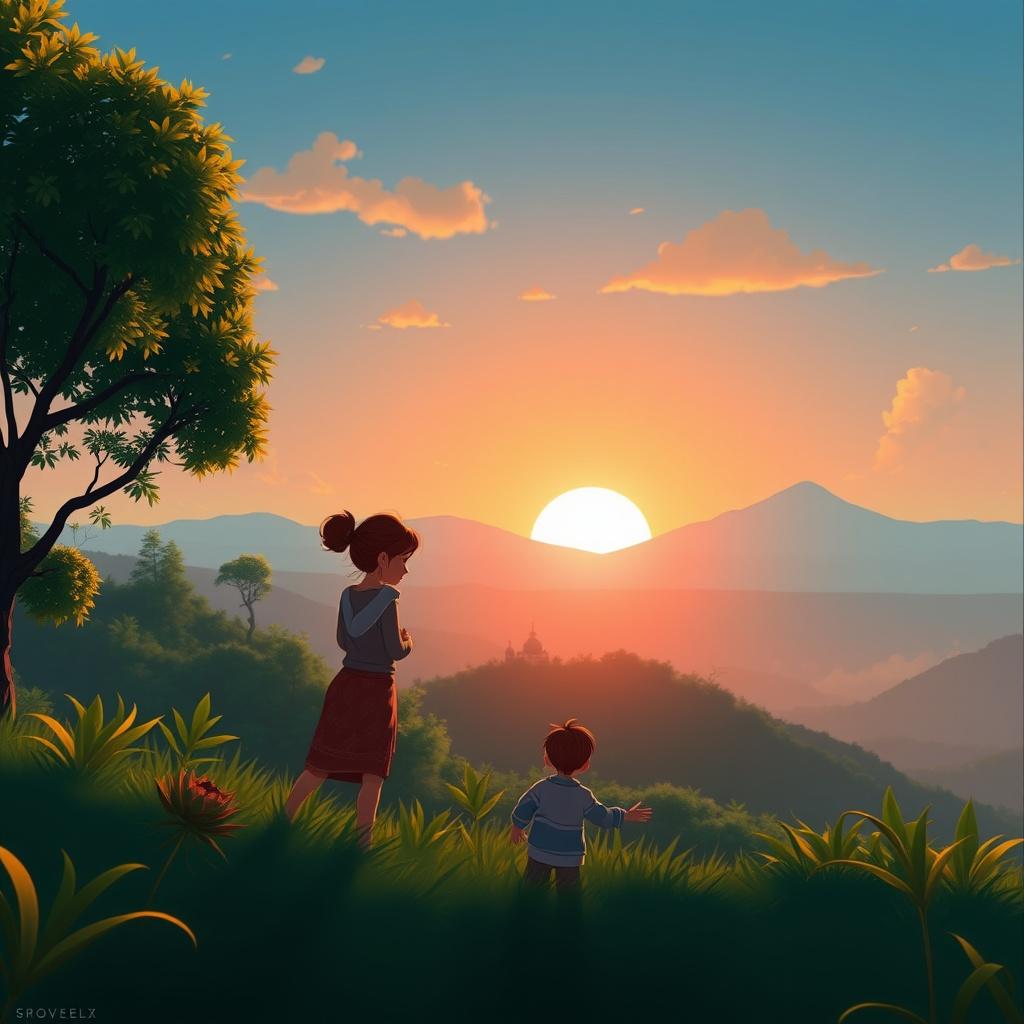 The Legend of Rinjani: A Tale of Love and Betrayal