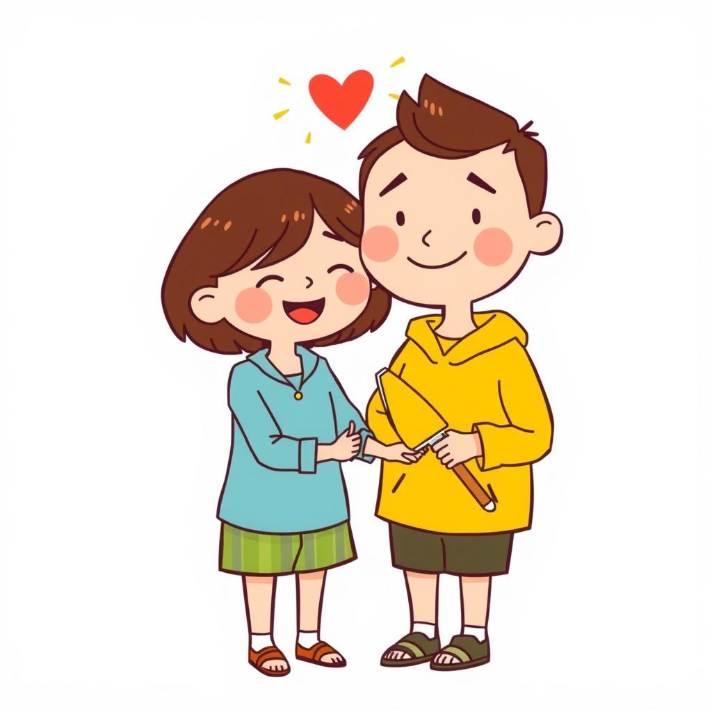 Two Friends, One Heart