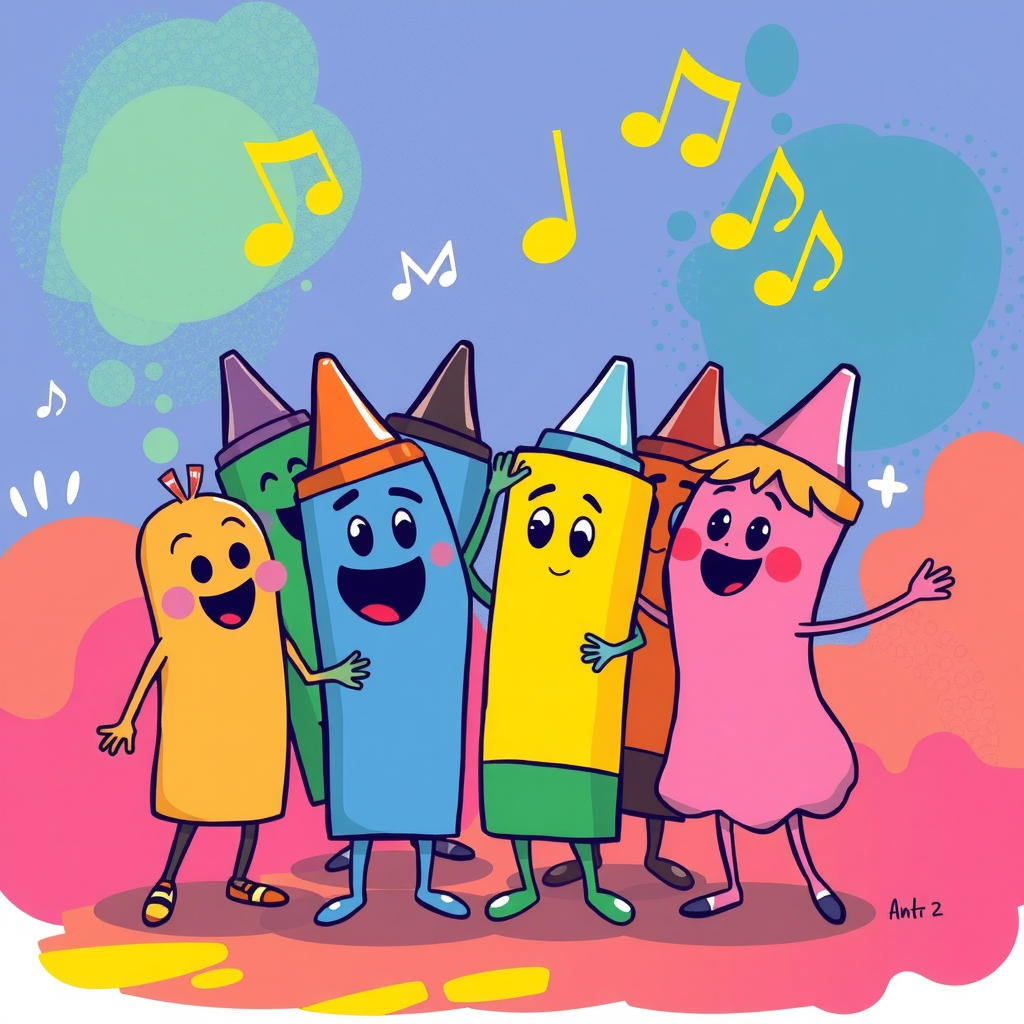 Crayon Song Gets Ruined: Zissy and Friends Version