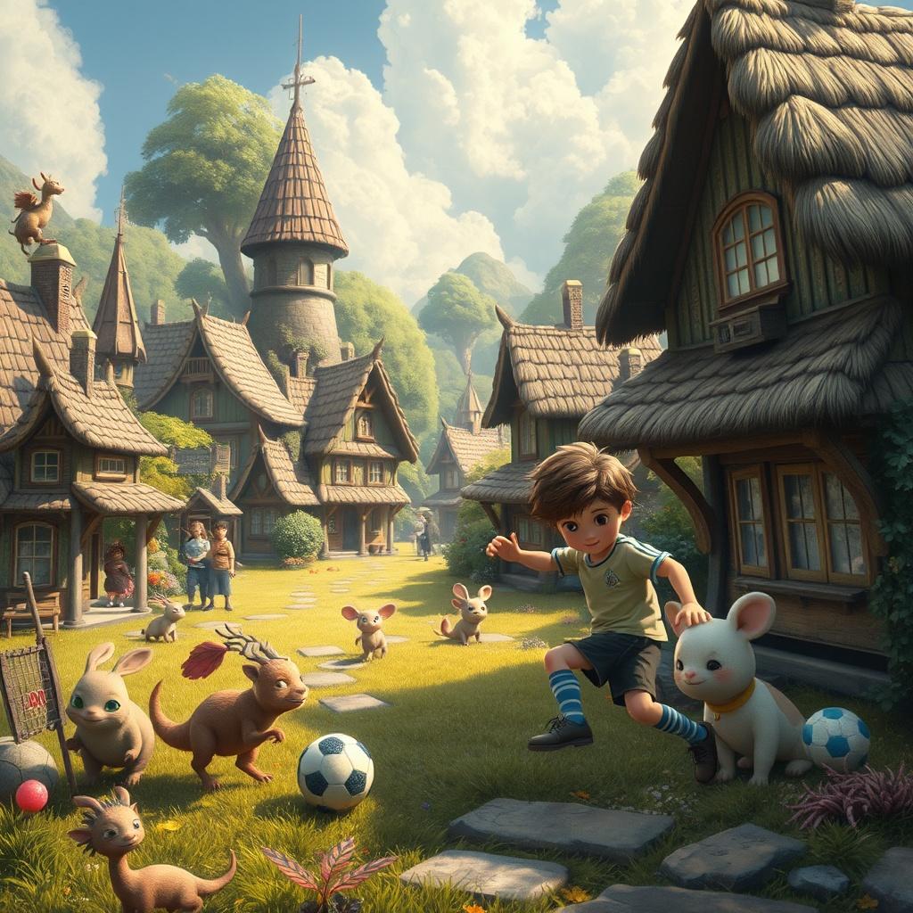 The Enchanted Cup: A Fairy Tale of Football