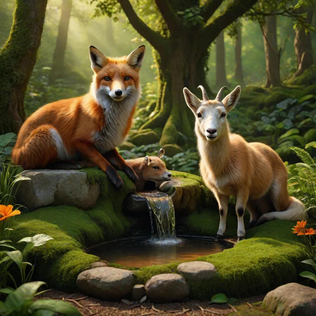 The Fox And The Goat