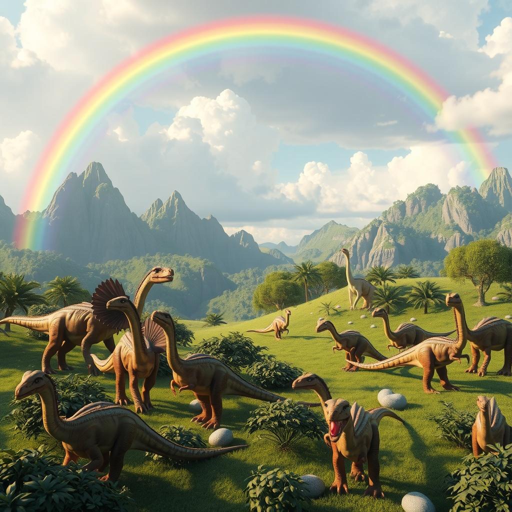Dinosaurs and the Legend of the Rainbow Bridge
