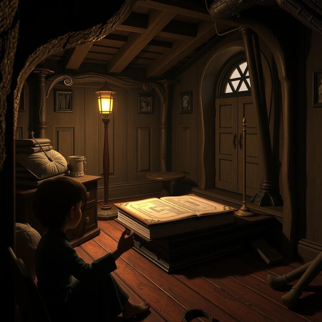 Dark Whispers in the Attic