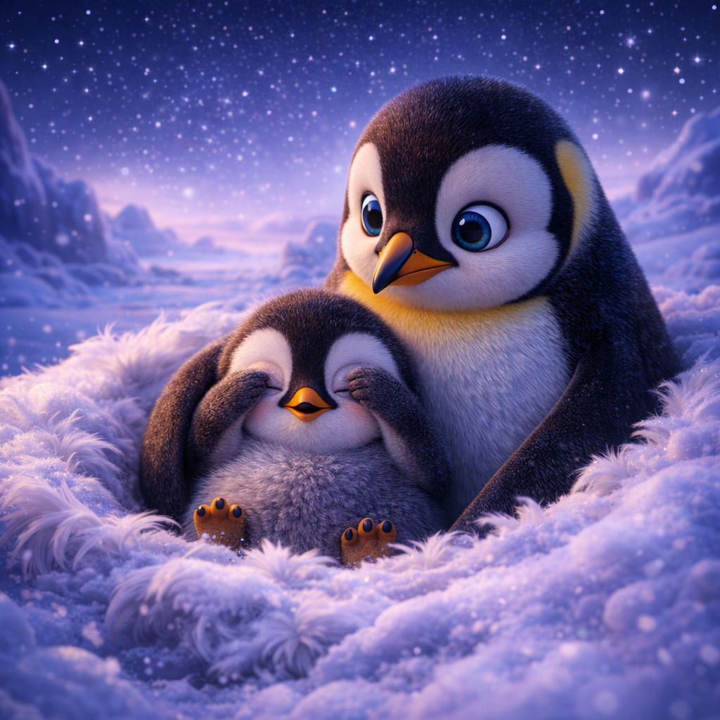 Penguin School Eve