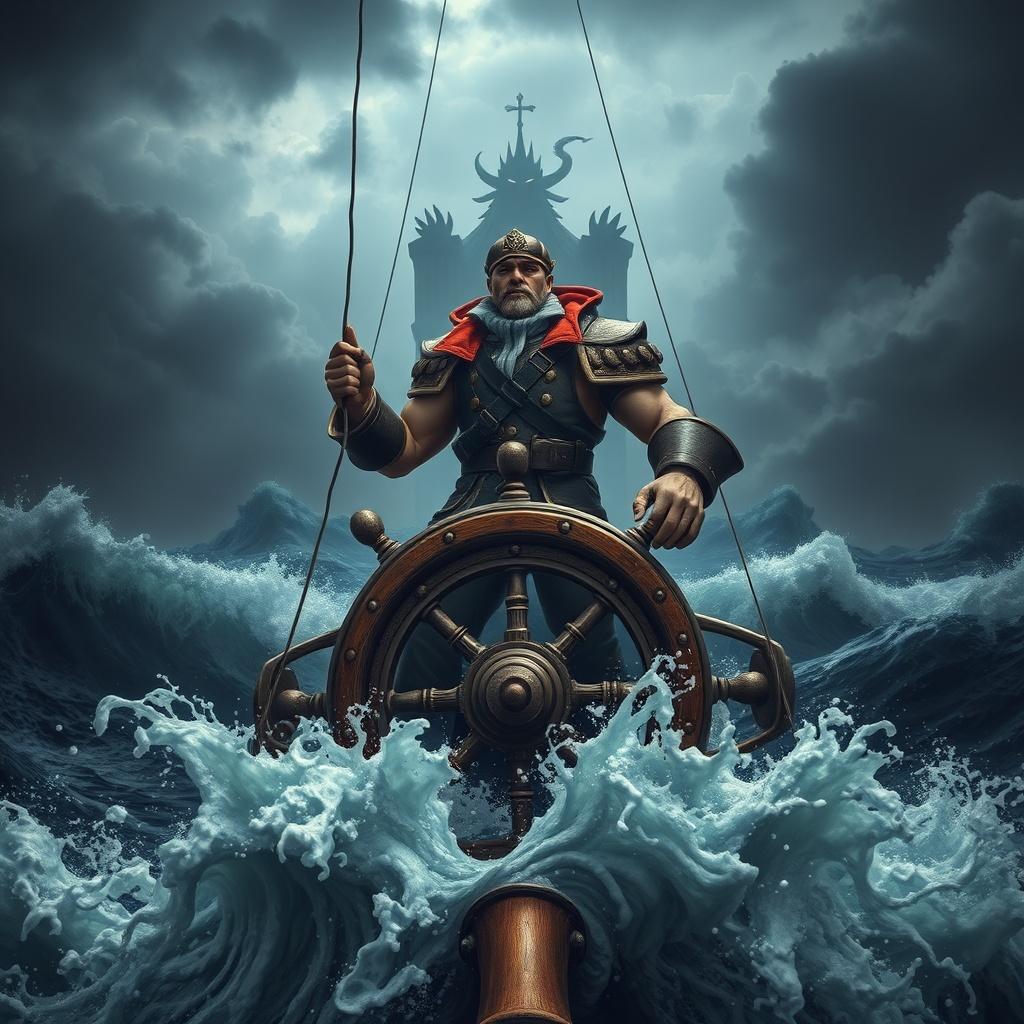 Captain Wavecrusher and the Stormy Sea