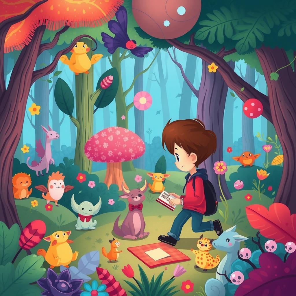 The Enchanted Forest of Colors