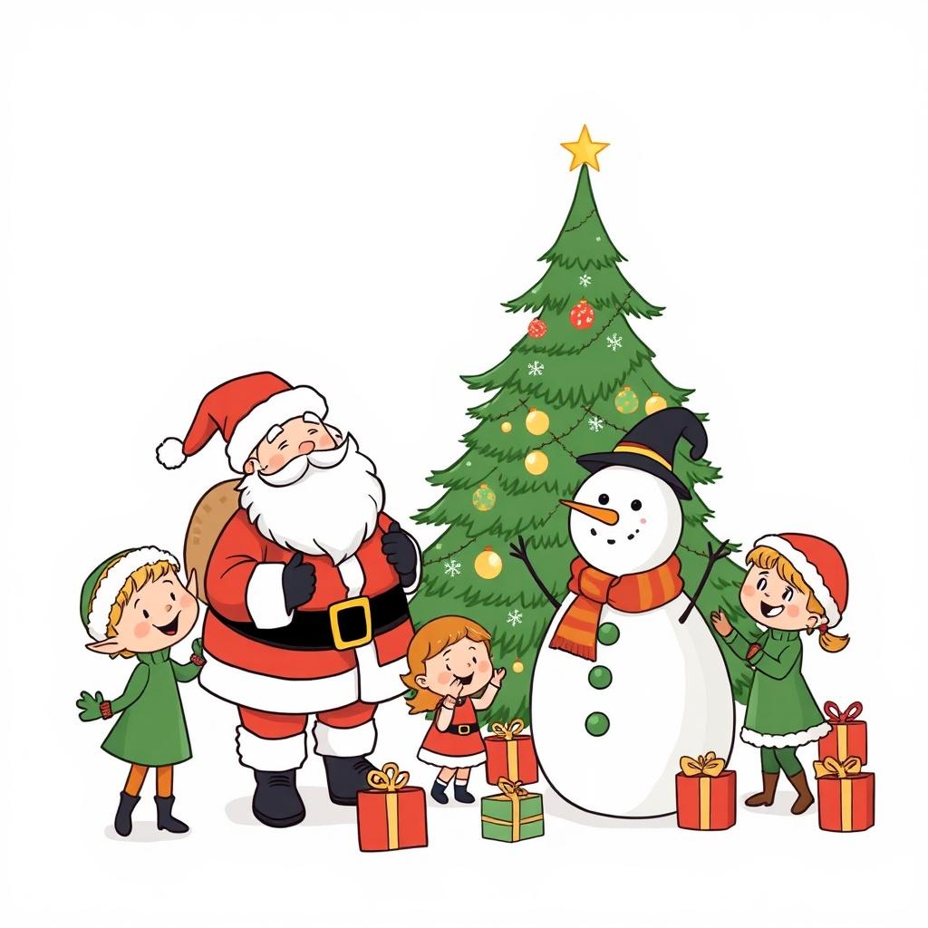 Phonics Fun with Santa: A Christmas Adventure for Little Learners