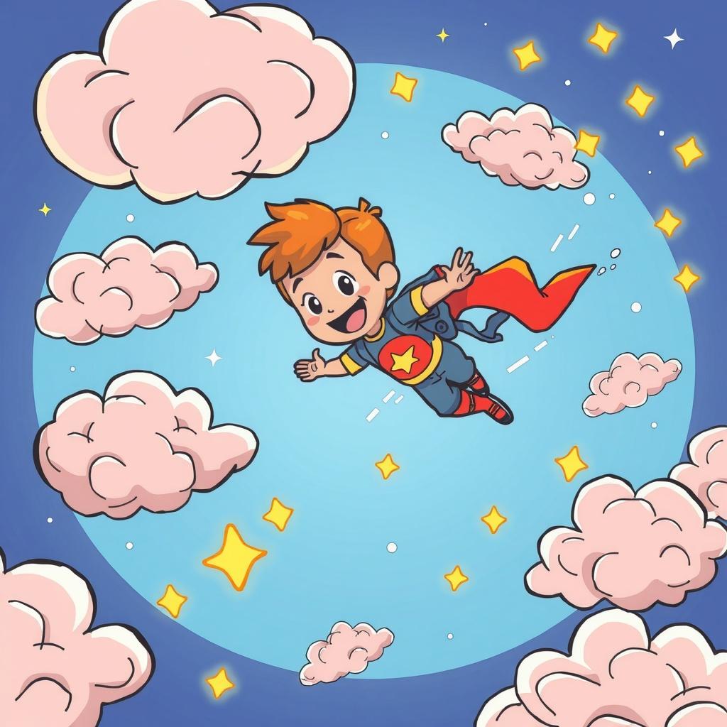 Buddy's Magical Flight: A Coloring Adventure